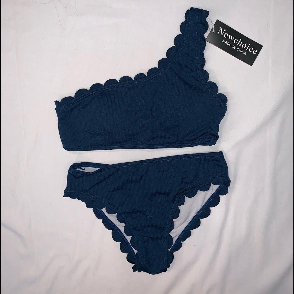 New Choice scalloped edge bikini.